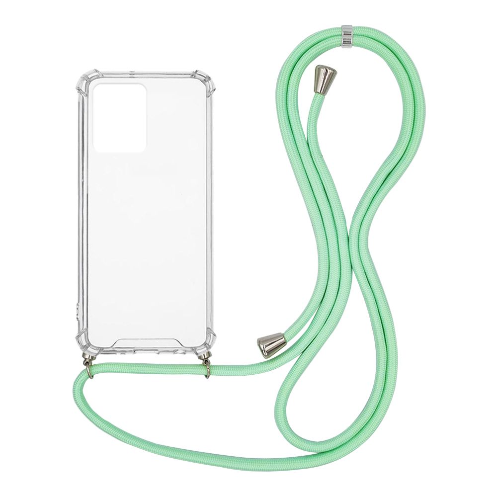 Θήκη Σιλικόνης με Κορδόνι Sonique Armor Clear Realme C35 Βεραμάν