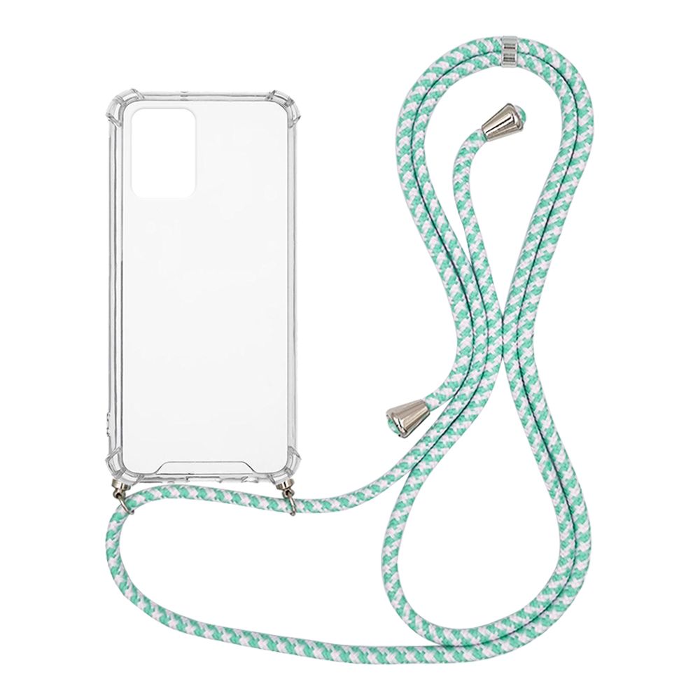 Θήκη Σιλικόνης με Κορδόνι Sonique Armor Clear Xiaomi Redmi 10 / Redmi 10 2022 Rainbow Βεραμάν