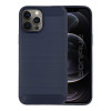 Θήκη Σιλικόνης Sonique Carbon Brushed Apple iPhone 12 / iPhone 12 Pro Μπλέ