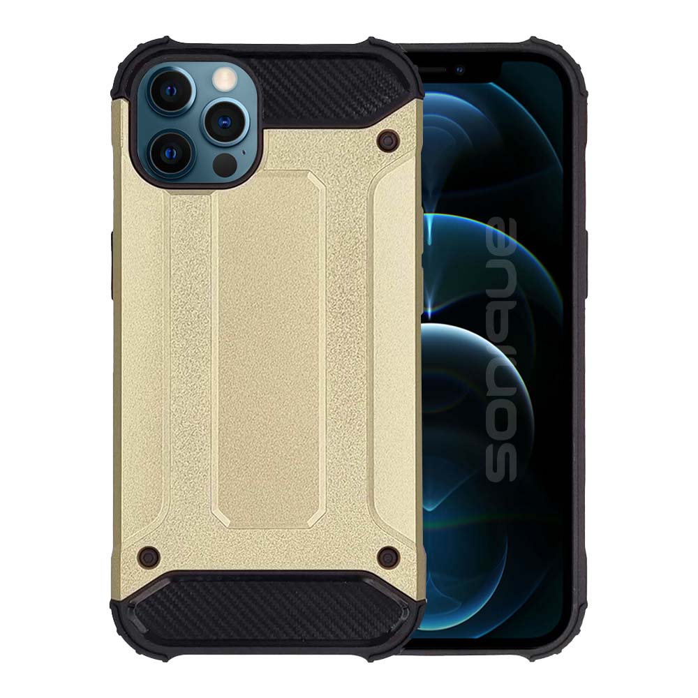 Θήκη Heavy Armor Sonique Apple iPhone 12 / iPhone 12 Pro Χρυσό