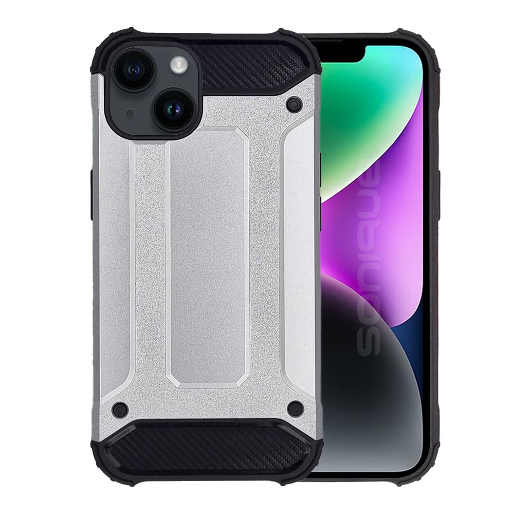 Θήκη Heavy Armor Sonique Apple iPhone 14 Ασημί