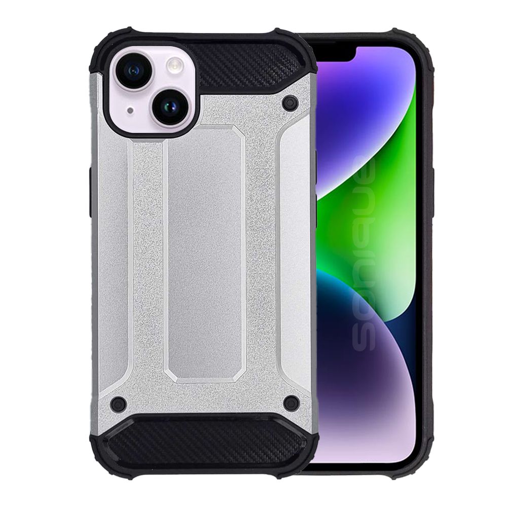 Θήκη Heavy Armor Sonique Apple iPhone 14 Plus Ασημί