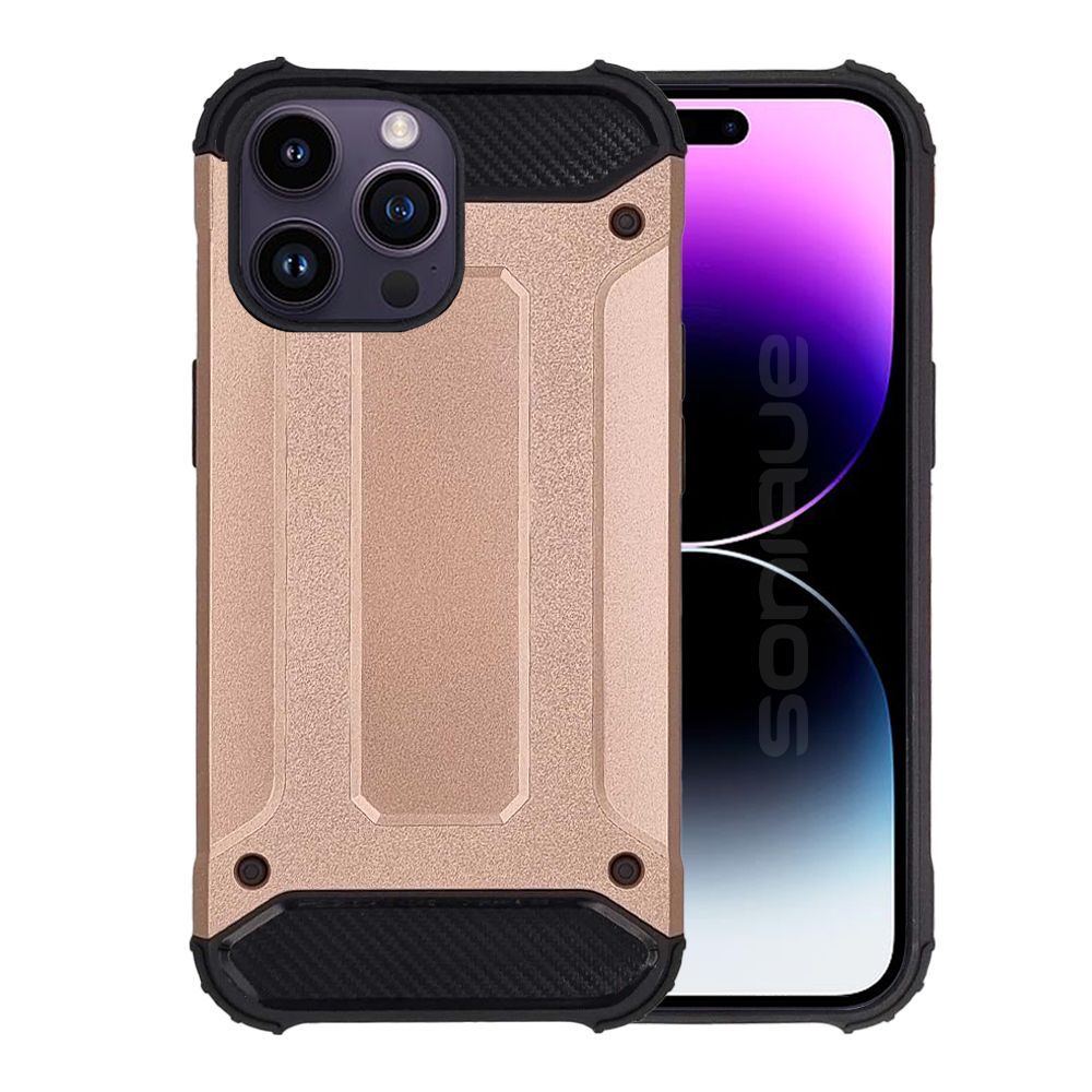 Θήκη Heavy Armor Sonique Apple iPhone 14 Pro Max Ροζ Χρυσό