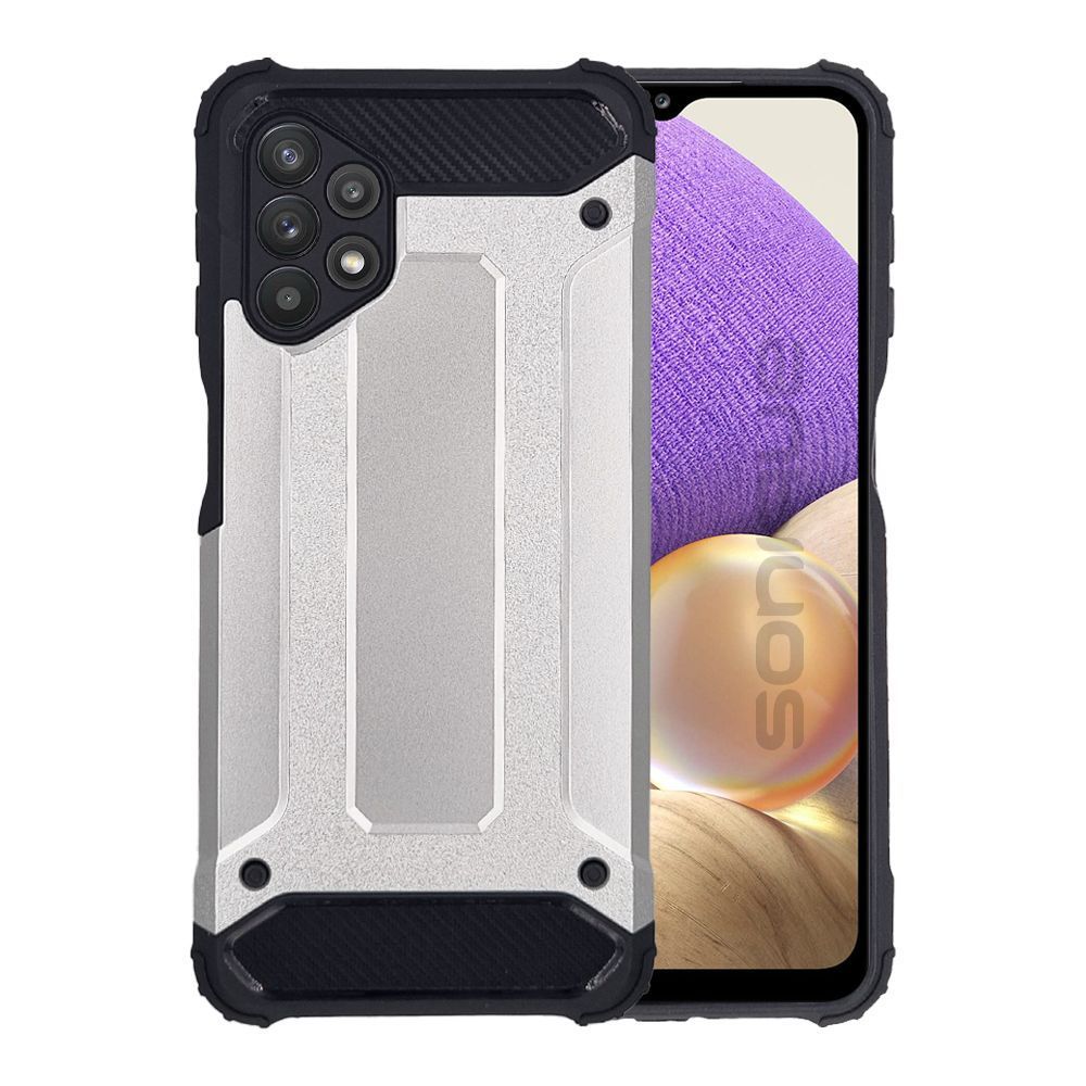 Θήκη Heavy Armor Sonique Samsung Galaxy A32 5G Ασημί