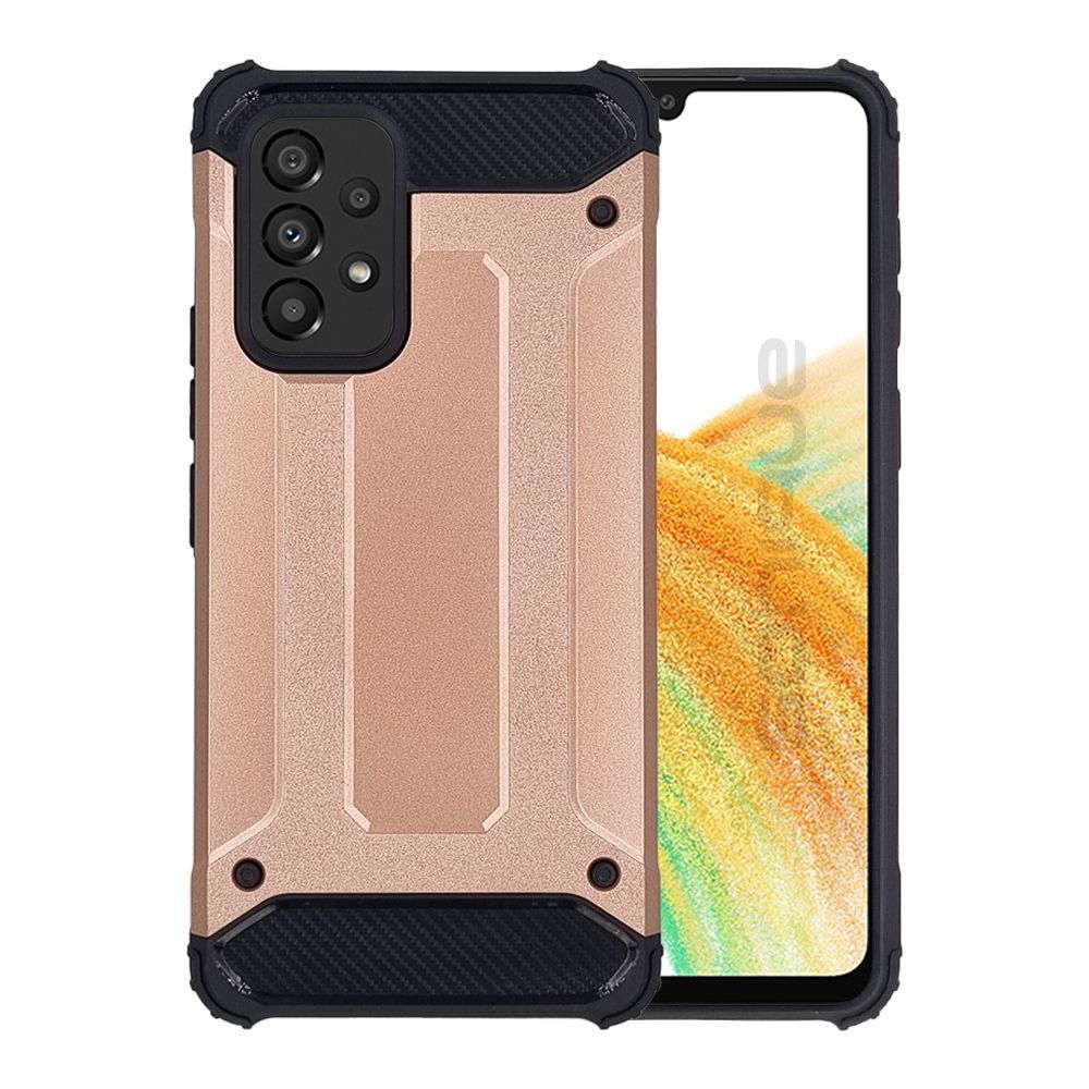 Θήκη Heavy Armor Sonique Samsung Galaxy A33 5G Ροζ Χρυσό
