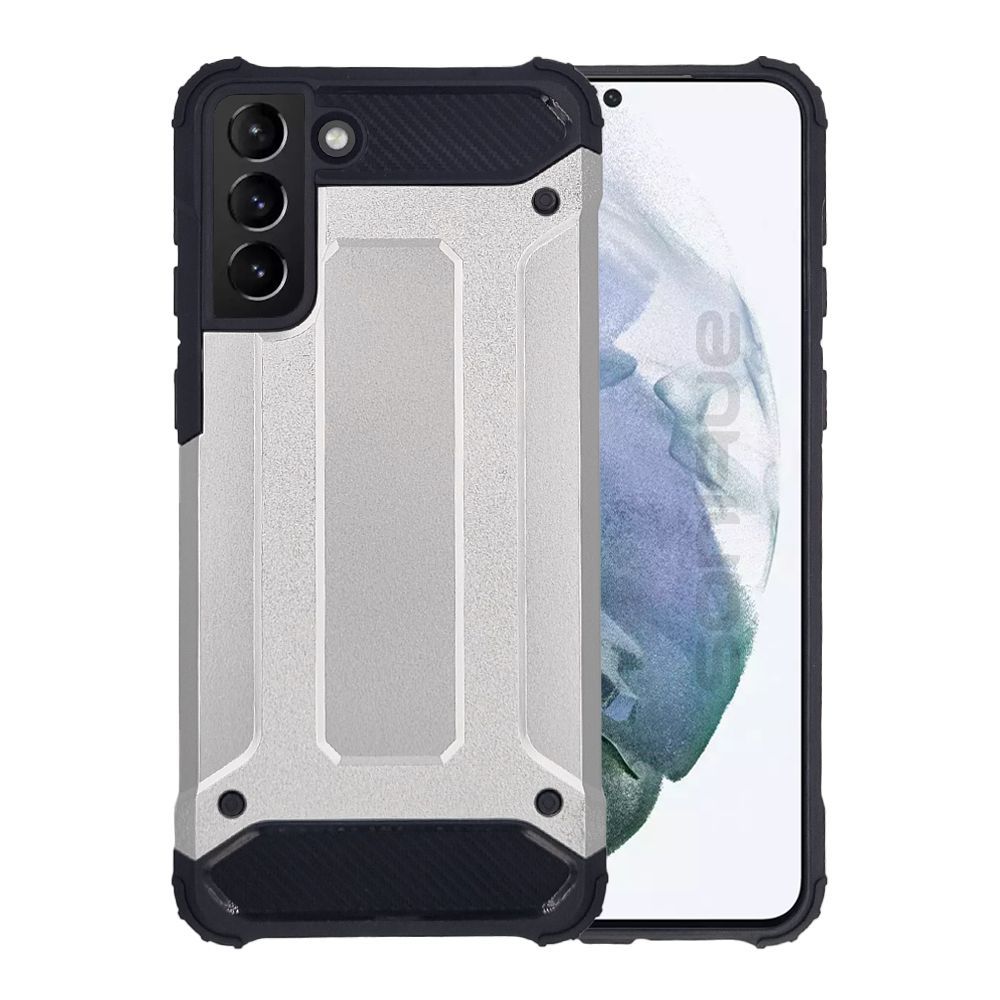 Θήκη Heavy Armor Sonique Samsung Galaxy S21 Ασημί
