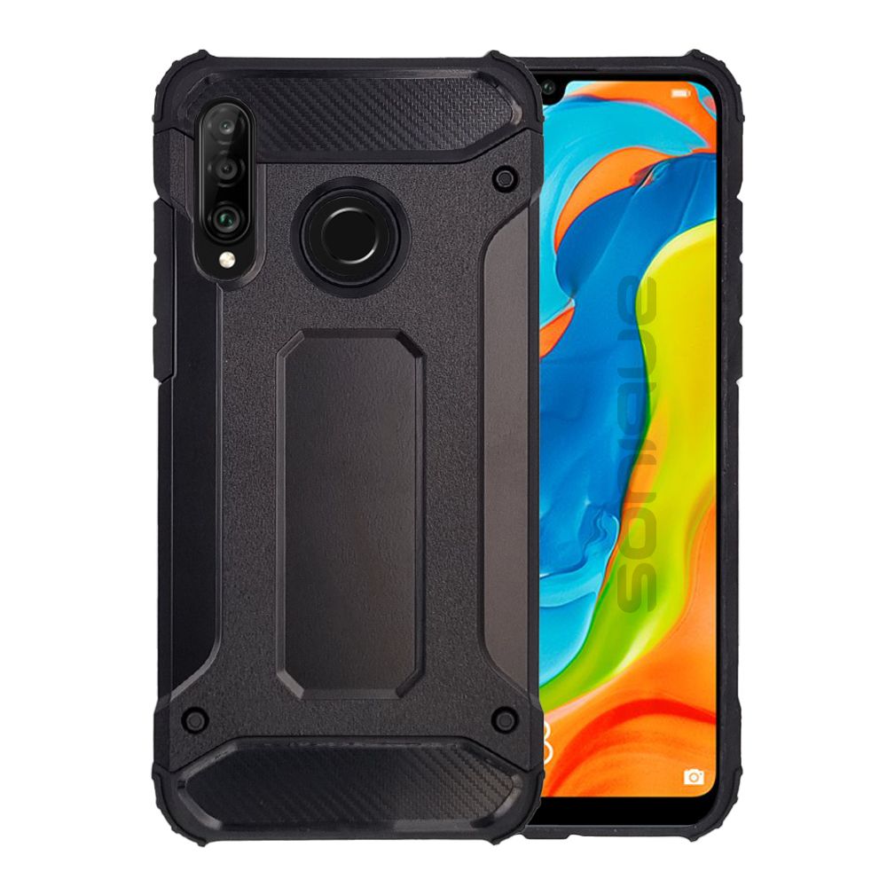 Θήκη Heavy Armor Sonique Huawei P30 Lite Μαύρο