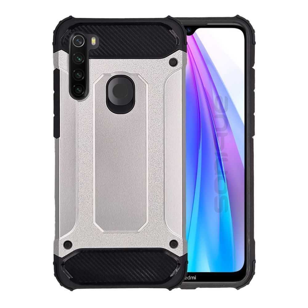 Θήκη Heavy Armor Sonique Xiaomi Redmi Note 8 / Redmi Note 8 2021 Ασημί