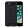 Θήκη Σιλικόνης Sonique Carbon Brushed Apple iPhone 7 / iPhone 8 Μαύρο