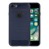 Θήκη Σιλικόνης Sonique Carbon Brushed Apple iPhone 7 / iPhone 8 Μπλέ