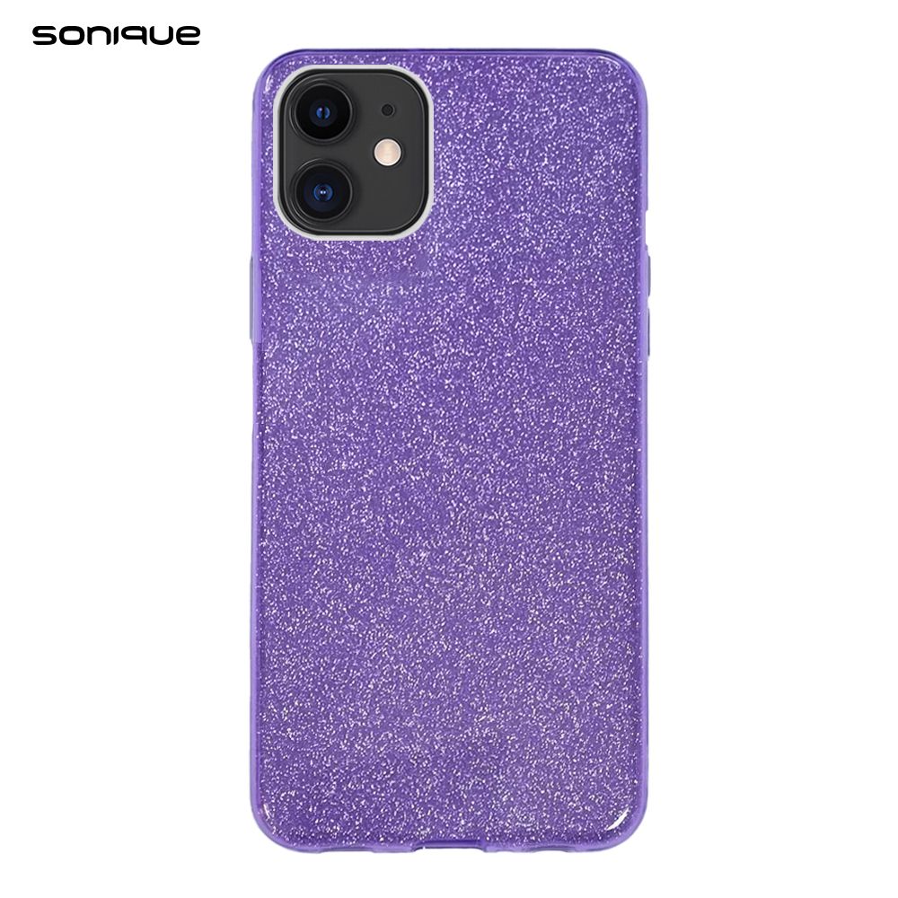 Θήκη Σιλικόνης Sonique Shiny Apple iPhone 11 Μωβ
