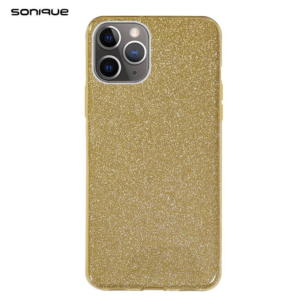 Θήκη Σιλικόνης Sonique Shiny Apple iPhone 11 Pro Max Χρυσό
