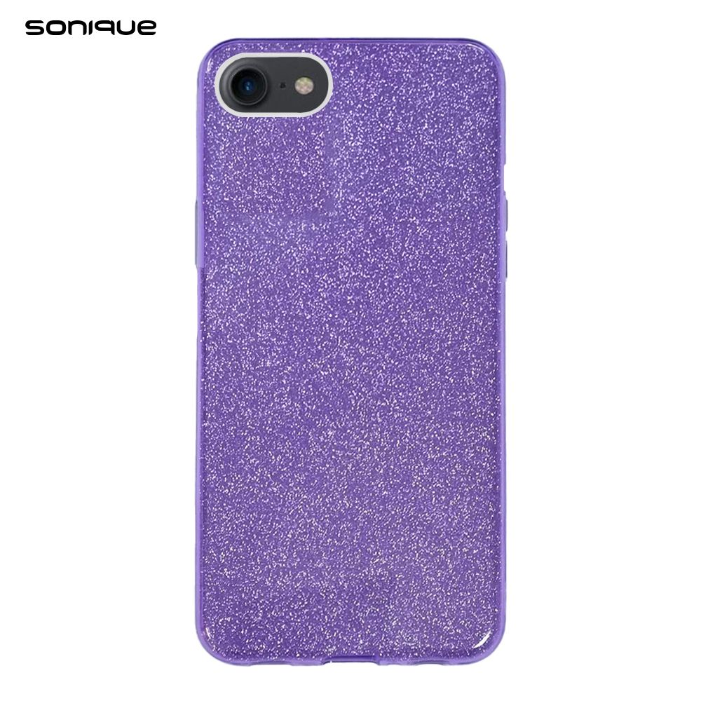 Θήκη Σιλικόνης Sonique Shiny Apple iPhone 7 / iPhone 8 / iPhone SE 2020 / iPhone SE 2022 Μωβ