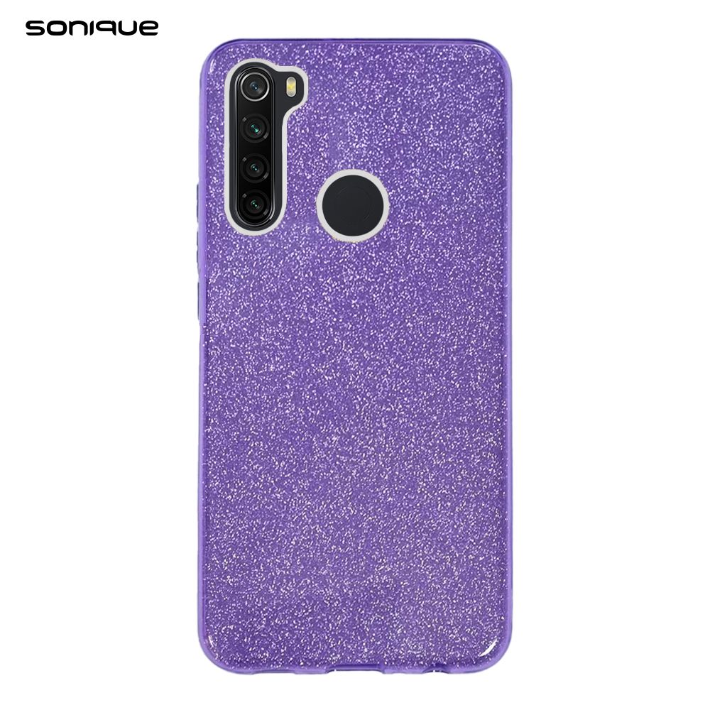 Θήκη Σιλικόνης Sonique Shiny Xiaomi Redmi Note 8T Μωβ