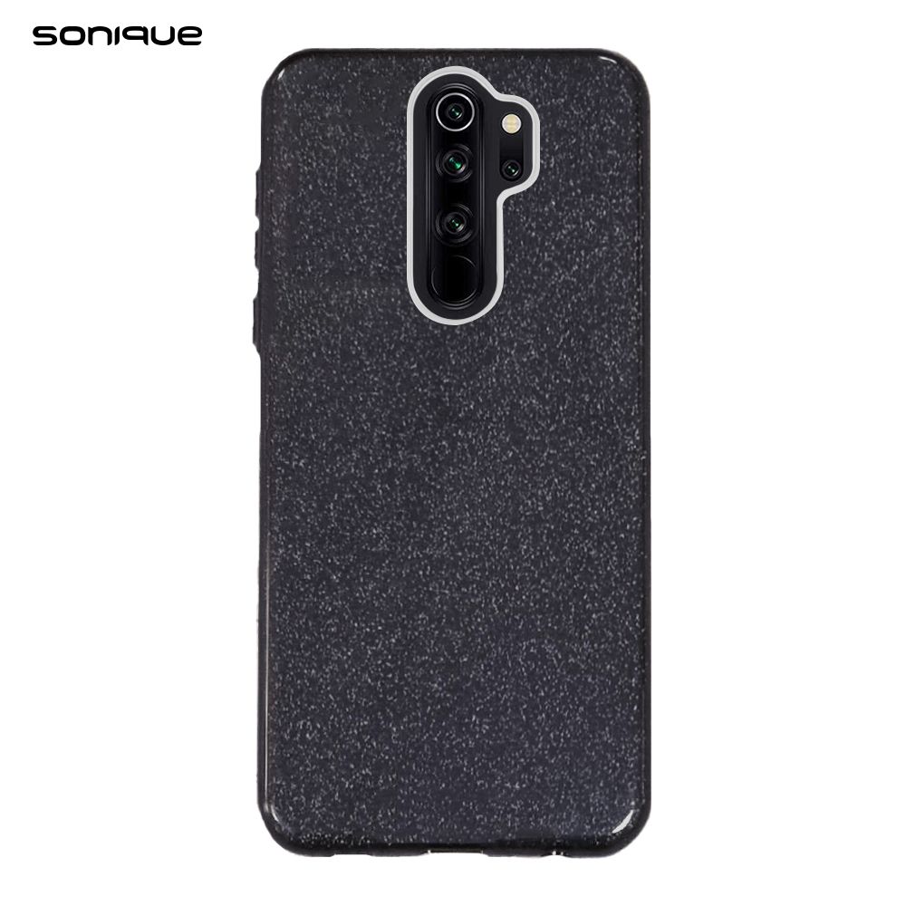Θήκη Σιλικόνης Sonique Shiny Xiaomi Redmi Note 8 Pro Μαύρο