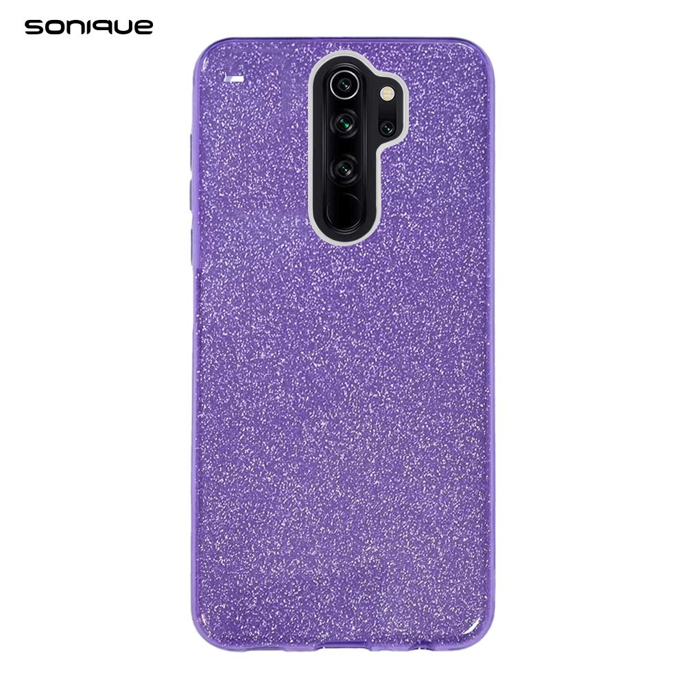 Θήκη Σιλικόνης Sonique Shiny Xiaomi Redmi Note 8 Pro Μωβ