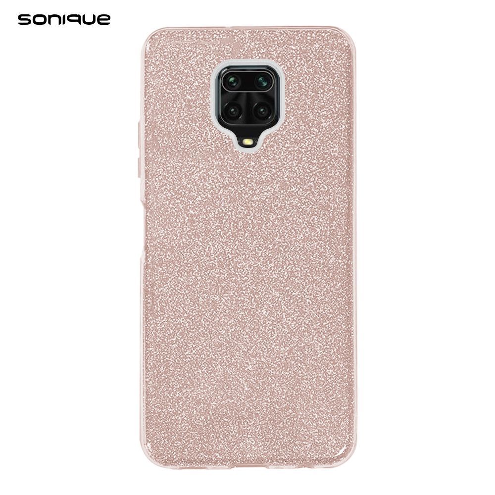 Θήκη Σιλικόνης Sonique Shiny Xiaomi Redmi Note 9S/9 Pro Ροζ