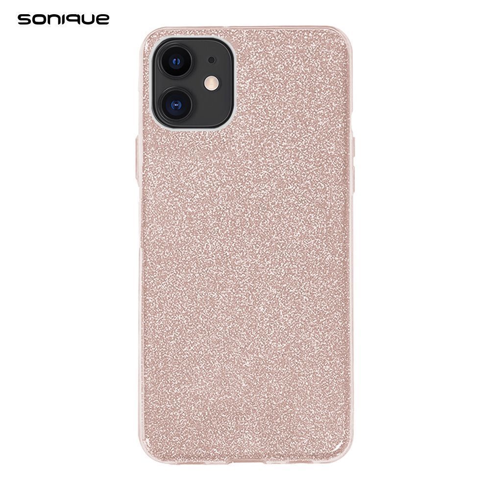 Θήκη Σιλικόνης Sonique Shiny Apple iPhone 11 Ροζ