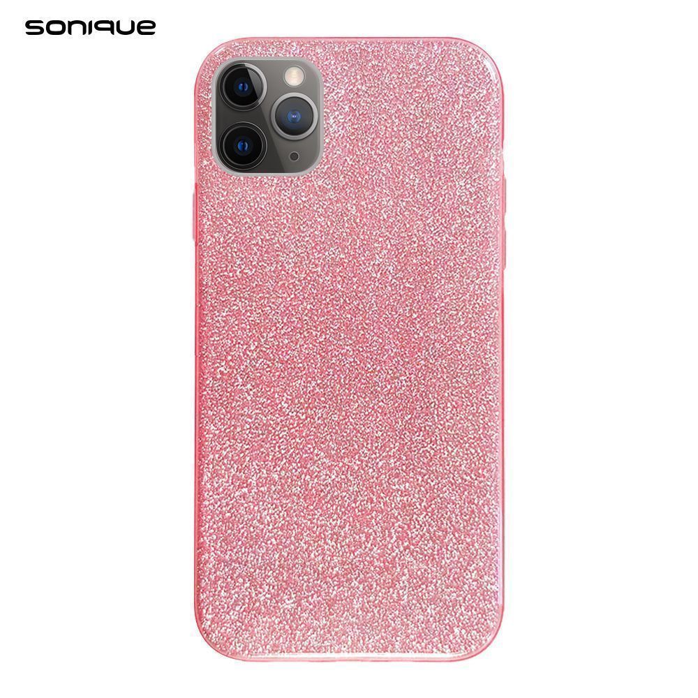 Θήκη Σιλικόνης Sonique Shiny Apple iPhone 11 Pro Max Ροζ