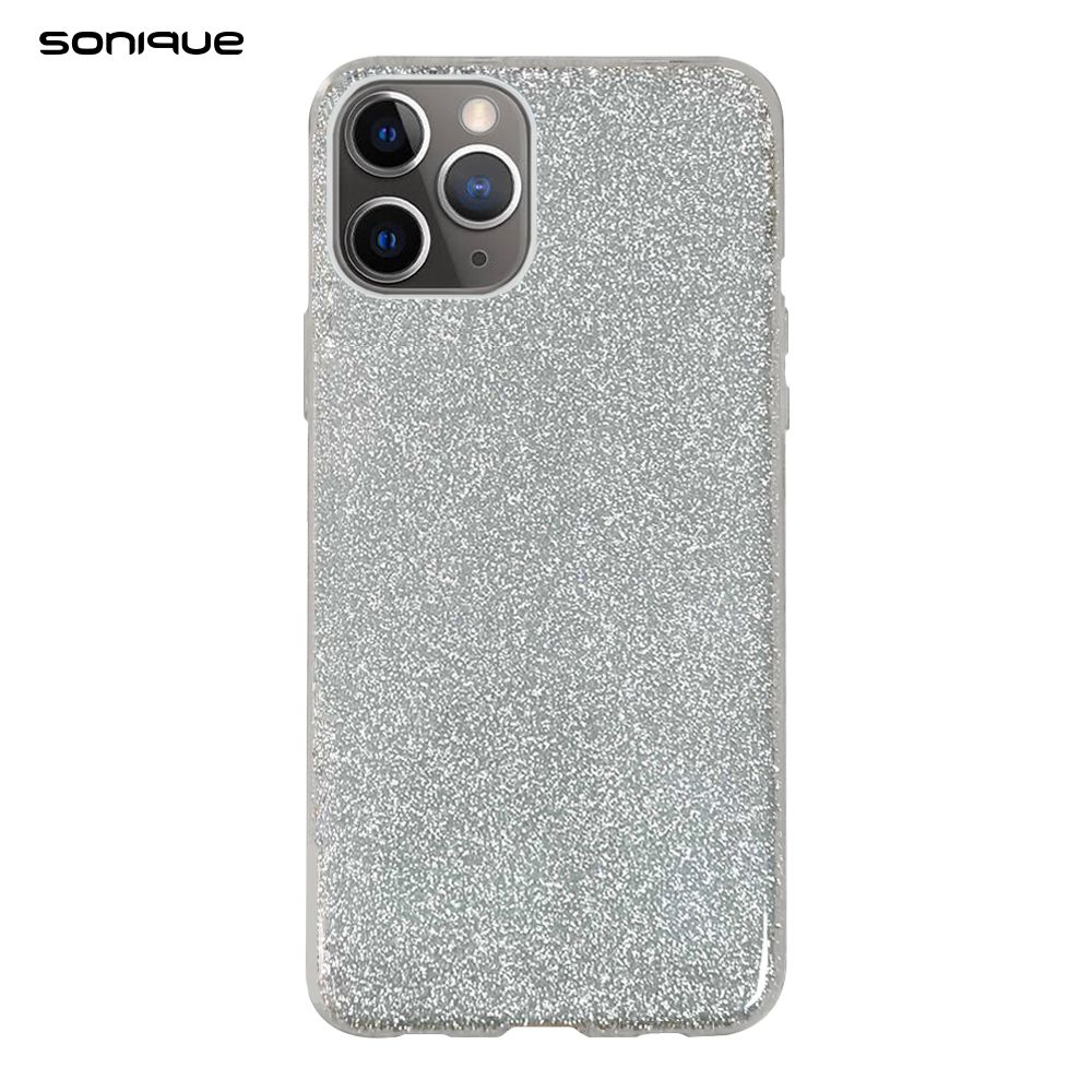 Θήκη Σιλικόνης Sonique Shiny Apple iPhone 11 Pro Max Ασημί