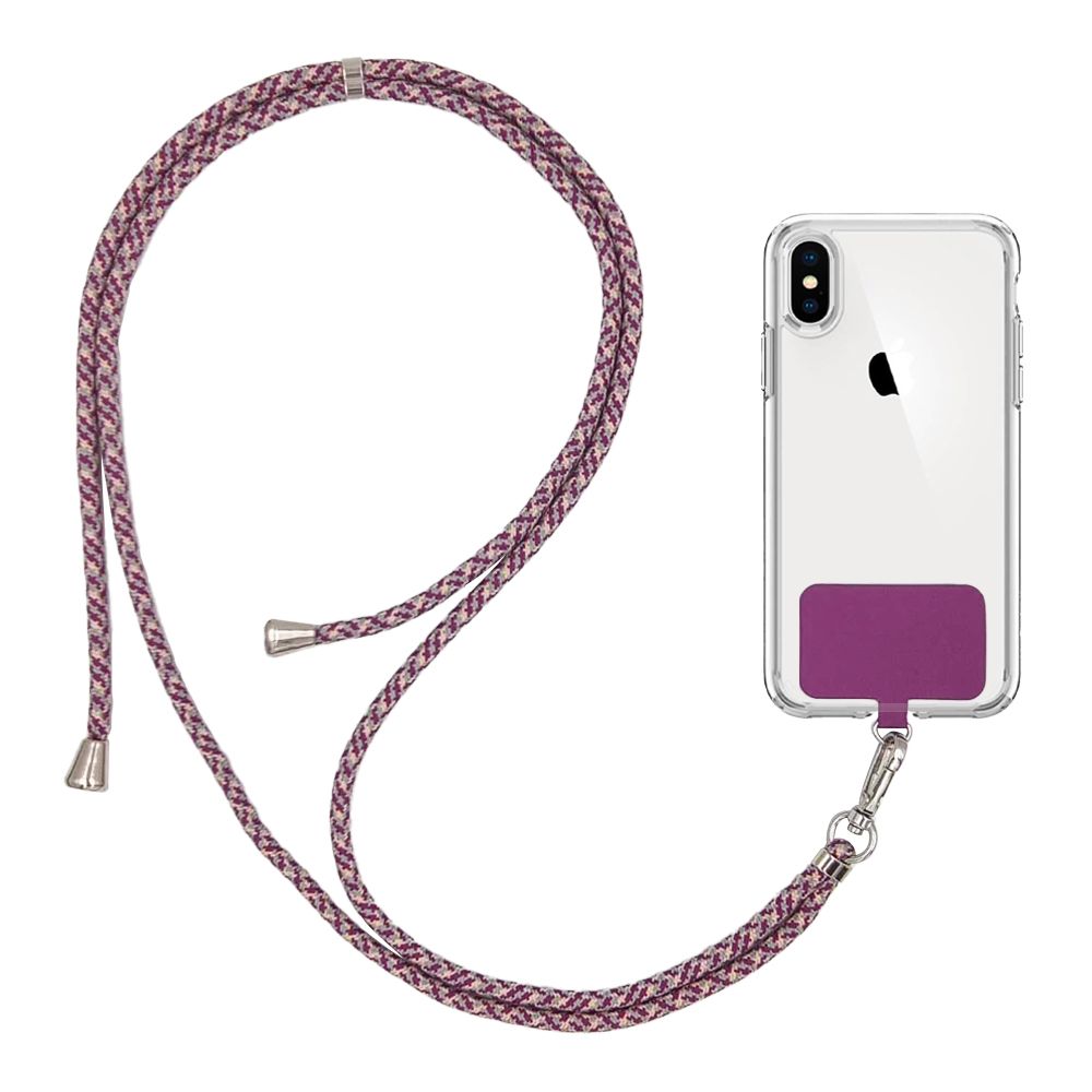 Κορδόνι Λαιμού Sonique Lanyard για Κινητά Rainbow Γκρι