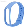 Λουράκι Σιλικόνης Sonique Color για Xiaomi Mi Band 3/4 Ανοιχτό Μπλέ