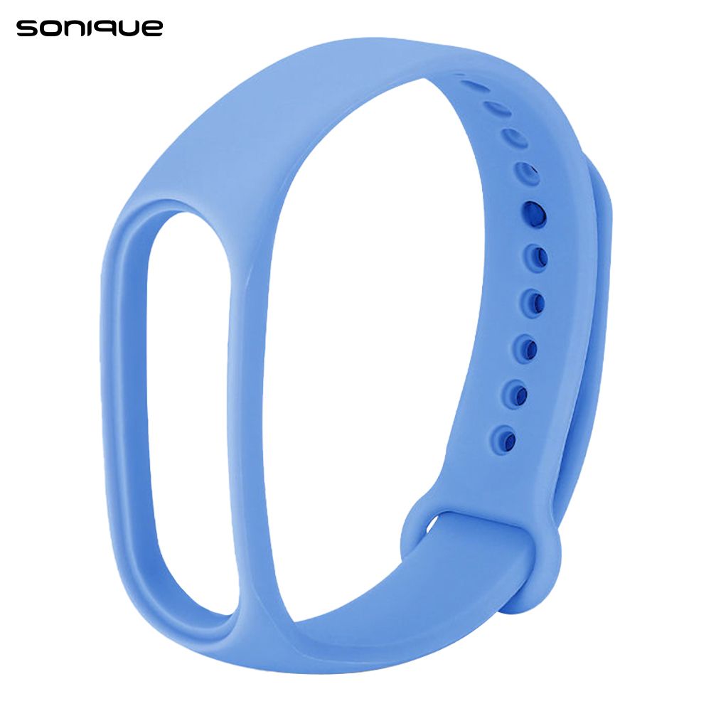 Λουράκι Σιλικόνης Sonique Color για Xiaomi Mi Band 5/6 Ανοιχτό Μπλέ