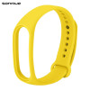 Λουράκι Σιλικόνης Sonique Color για Xiaomi Mi Band 5/6 Κίτρινο
