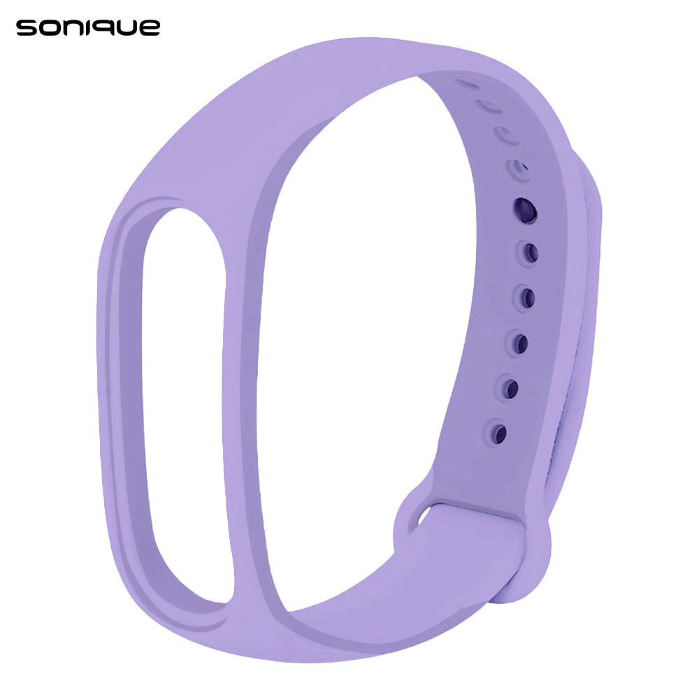 Λουράκι Σιλικόνης Sonique Color για Xiaomi Mi Band 5/6 Λιλά