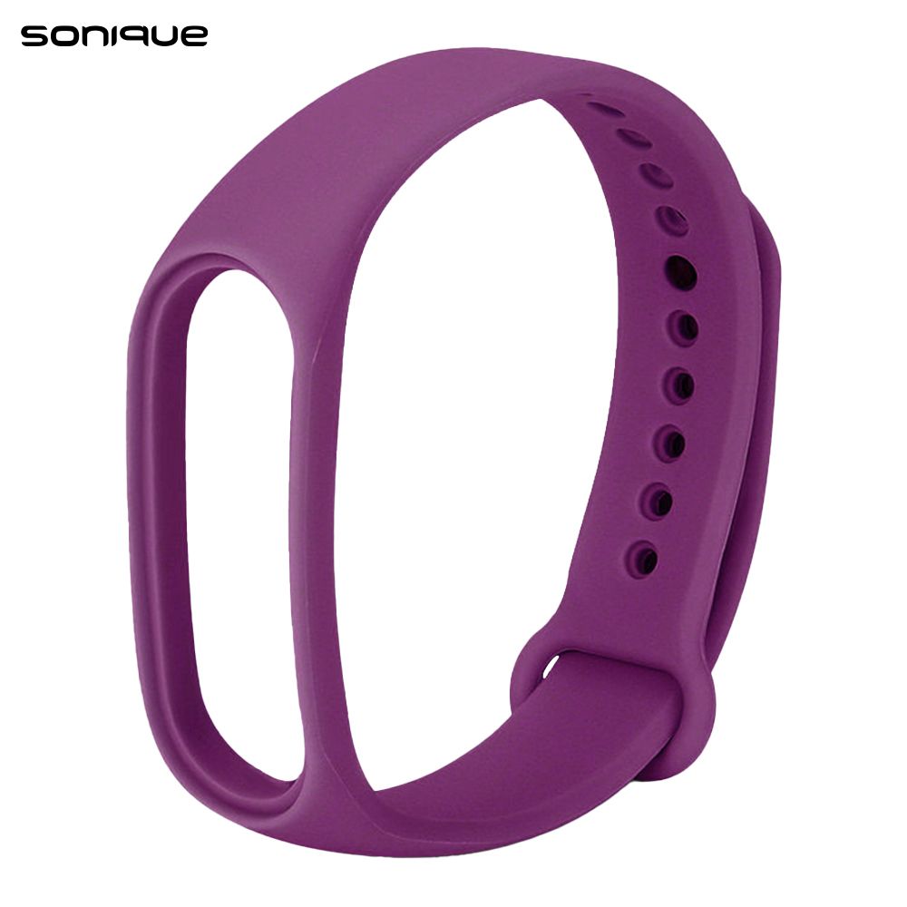 Λουράκι Σιλικόνης Sonique Color για Xiaomi Mi Band 5/6 Μωβ