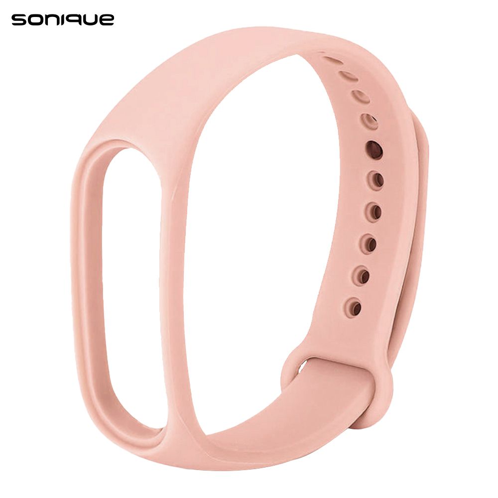 Λουράκι Σιλικόνης Sonique Color για Xiaomi Mi Band 5/6 Ροζ
