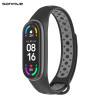 Λουράκι Σιλικόνης Sonique Sport για Xiaomi Mi Band 7 Μαύρο / Γκρι