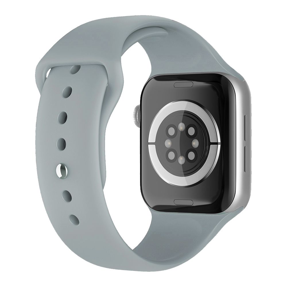 Λουράκι Σιλικόνης Soft Band Sonique για Apple Watch (38/40/41MM) Ανοιχτό Γκρι