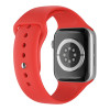 Λουράκι Σιλικόνης Soft Band Sonique για Apple Watch (38/40/41MM) Κόκκινο