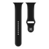 Λουράκι Σιλικόνης Soft Band Sonique για Apple Watch (38/40/41MM) Μαύρο