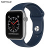 Λουράκι Σιλικόνης Soft Band Sonique για Apple Watch (38/40/41MM) Μπλε Σκούρο