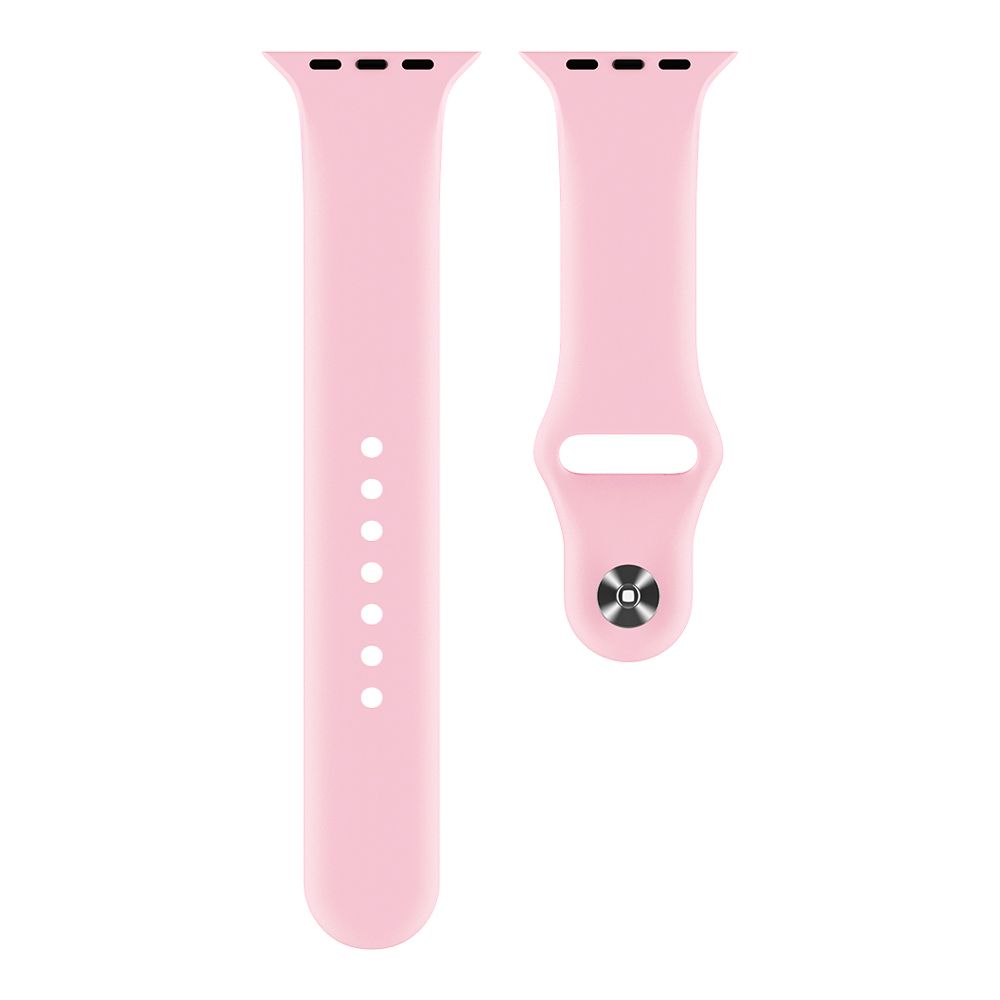 Λουράκι Σιλικόνης Soft Band Sonique για Apple Watch (38/40/41MM) Ροζ