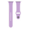 Λουράκι Σιλικόνης Soft Band Sonique για Apple Watch (42/44/45/49MM) Βιολετί