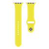 Λουράκι Σιλικόνης Soft Band Sonique για Apple Watch (42/44/45/49MM) Κίτρινο