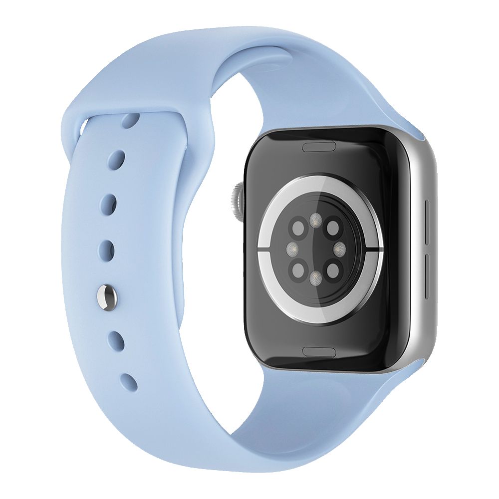 Λουράκι Σιλικόνης Soft Band Sonique για Apple Watch (42/44/45/49MM) Σιέλ
