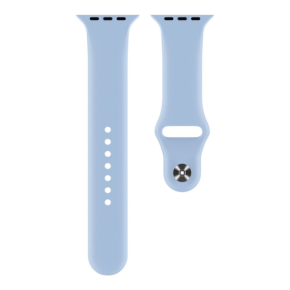 Λουράκι Σιλικόνης Soft Band Sonique για Apple Watch (42/44/45/49MM) Σιέλ