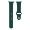 Λουράκι Σιλικόνης Soft Band Sonique για Apple Watch (42/44/45/49MM) Πράσινο Σκούρο