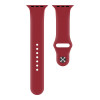 Λουράκι Σιλικόνης Soft Band Sonique για Apple Watch (42/44/45/49MM) Κόκκινο Σκούρο