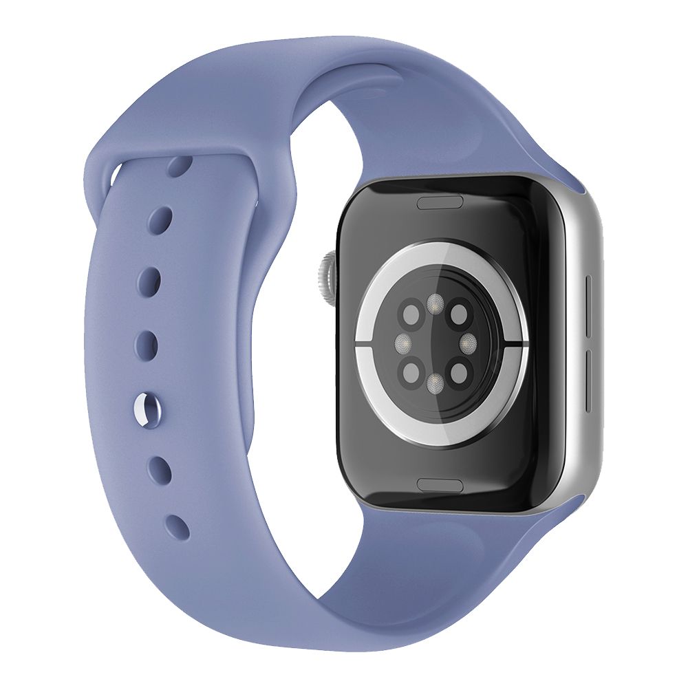 Λουράκι Σιλικόνης Soft Band Sonique για Apple Watch (42/44/45/49MM) Μωβ Ανοιχτό