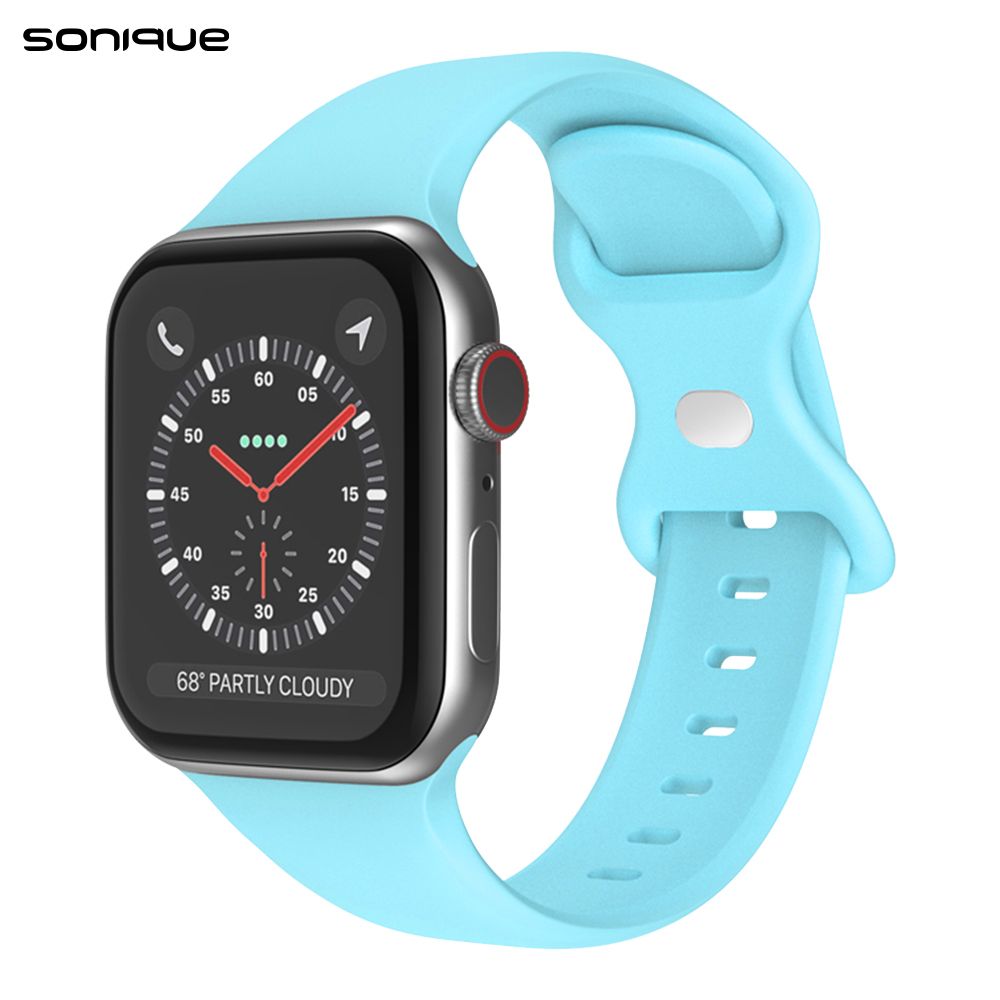 Λουράκι Σιλικόνης Butterfly Band Sonique για Apple Watch (38/40/41MM) Γαλάζιο