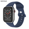 Λουράκι Σιλικόνης Butterfly Band Sonique για Apple Watch (38/40/41MM) Μπλε Σκούρο