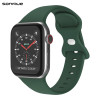 Λουράκι Σιλικόνης Butterfly Band Sonique για Apple Watch (38/40/41MM) Πράσινο Σκούρο