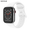 Λουράκι Σιλικόνης Butterfly Band Sonique για Apple Watch (42/44/45/49MM) Λευκό