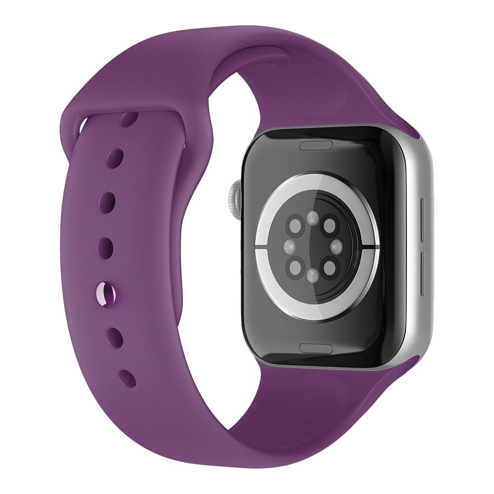Λουράκι Σιλικόνης Soft Band Sonique για Apple Watch (42/44/45/49MM) Μωβ