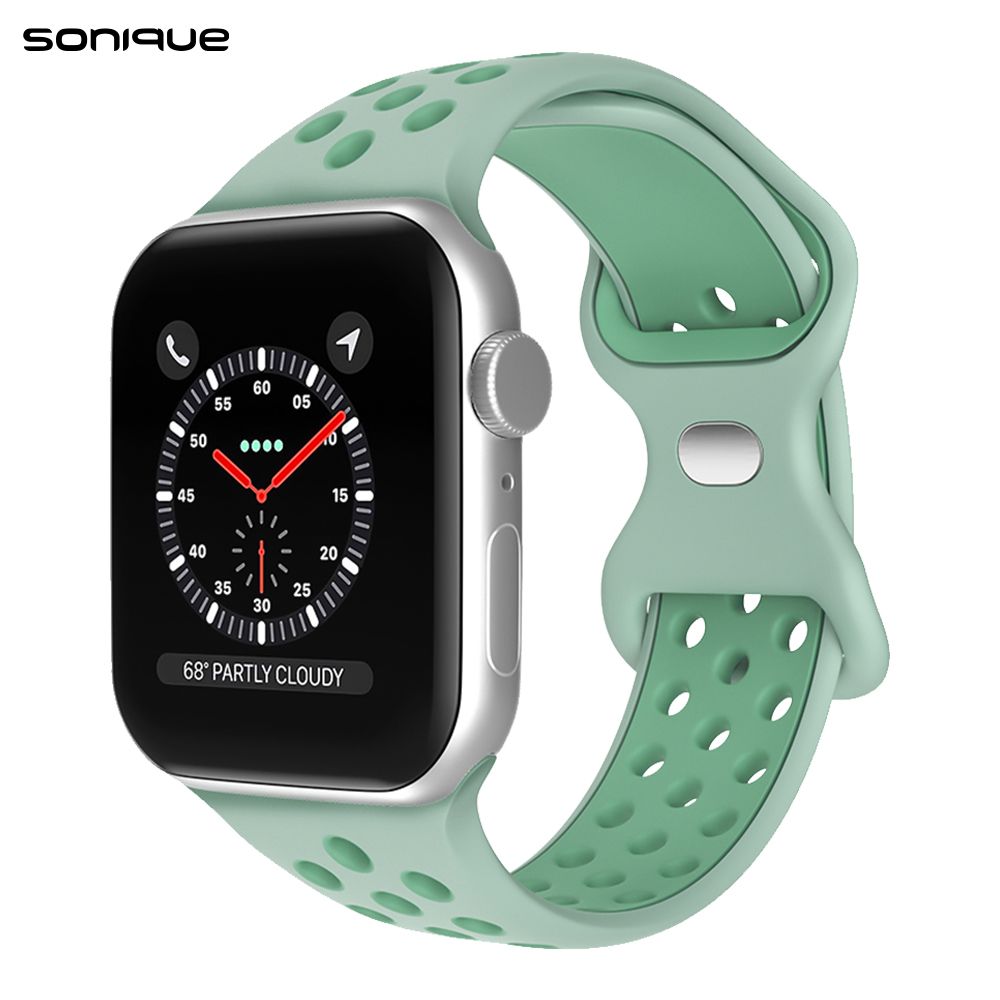 Λουράκι Σιλικόνης Sonique Sport για Apple Watch (42/44/45/49MM) Βεραμάν